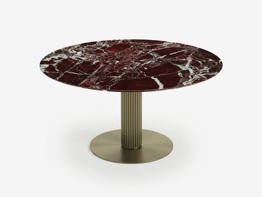 Round marble dining table LIBERTY Rugiano