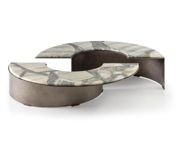Marble Coffee table set for living room VORTEX Rugiano