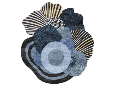 Handmade rug in TENCEL™ / New Zealand Wool HUE Rugs & Co.