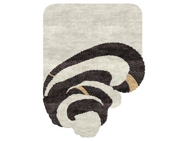 Handmade rug in TENCEL™ / New Zealand Wool LUME Rugs & Co.