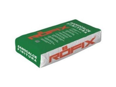 Hydraulic and hydrated lime based plaster RÖFIX SanoCalce Finitura RÖFIX