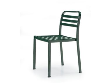 Stackable metal garden chair REIL TUBES S-CAB