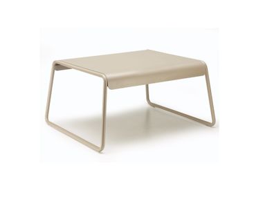 Rectangular steel coffee table with tray LISA LOUNGE S-CAB