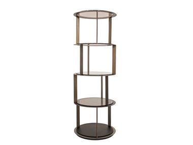 Open metal bookcase SAHARA Shake