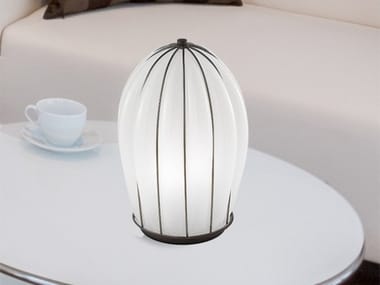 Lampada da tavolo in vetro di Murano SALICE RT 429 Siru