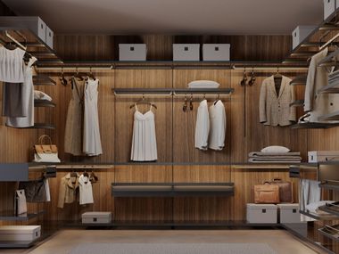 Storage wall / walk-in wardrobe LUXER SALICE