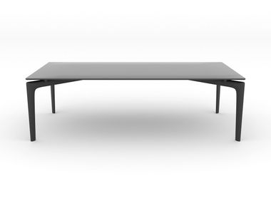 Mesa de centro retangular de vidro SAUL Arper