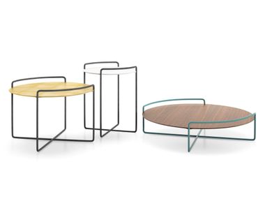 Oval metal coffee table SAVOIR FAIRE Capo d’Opera
