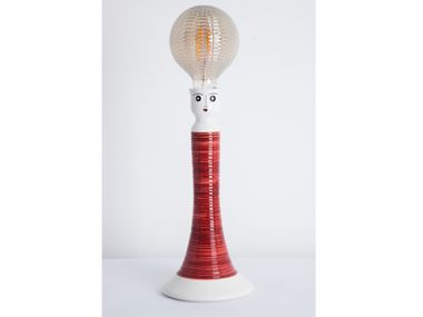 Handmade ceramic table lamp SBARAZZINA ENGI
