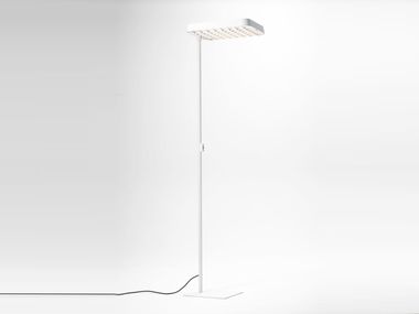 Dimmbar LED Stehleuchte fürs Büro ECLAR FR SCHÄTTI LEUCHTEN