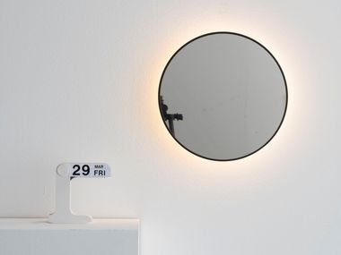 Espejo redondo con luces de pared SE/ES Artemide