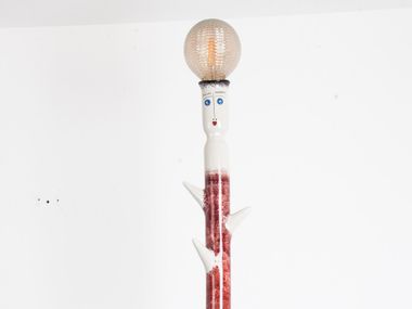 LED ceramic floor lamp SERVO MUTO ENGI