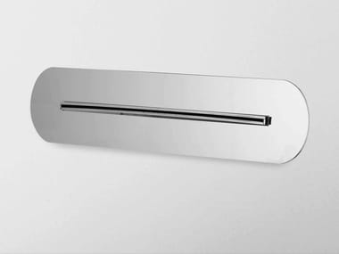 ZUCCHETTI, SHOWER Bocca di erogazione in acciaio inox a muro