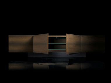 Solid wood sideboard with doors SIDE-X Henge