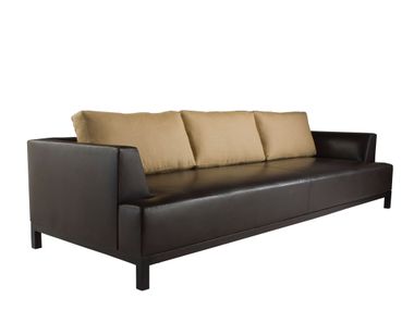 3-Sitzer Sofa aus Leder SIGISBERT Laval