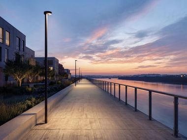 LED street lamp on pole ANY-WAY SIMES