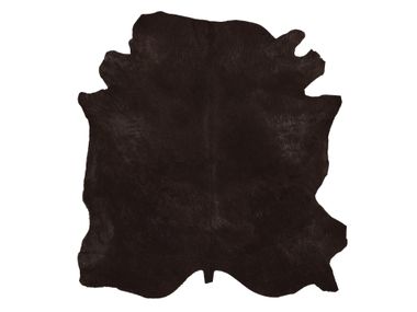 Handmade leather rug PELLE COLORATA MARRONE SITAP Carpet Couture Italia