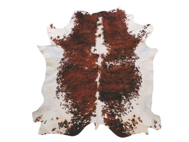 Handmade leather rug PELLE NATURALE TRICOLORE SITAP Carpet Couture Italia