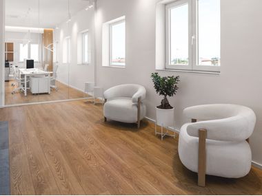 Laminate flooring with wood effect PRESTIGE GOLD 139 ROVERE SOLE SKEMA