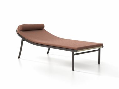 Lettino da giardino in alluminio e corda ARATA SKLD Studio