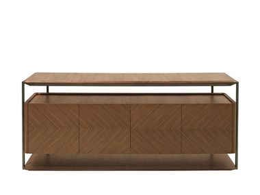 Walnut sideboard SKYLINE Giorgetti