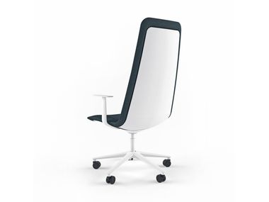 SLIM CONFERENCE HIGH 5 - 826 Swivel high-back chair with armrests By ...