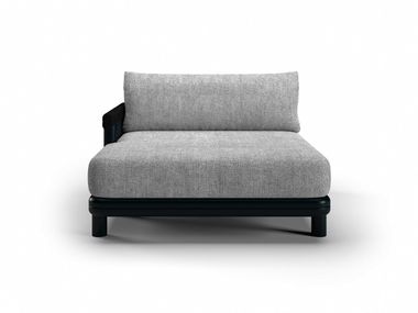 Letto da giardino in alluminio ALVO SNOC