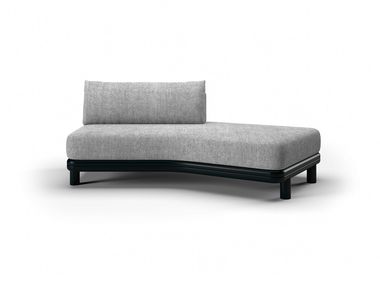 Divano da giardino angolare in alluminio a 2 posti ALVO SNOC