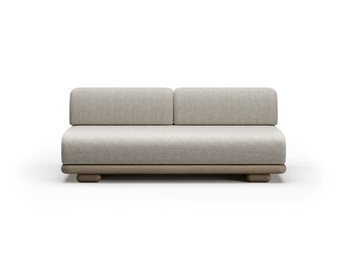 2 seater Straight modular garden sofa CALEO SNOC