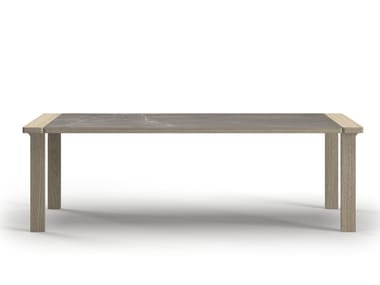 SNOC, ELYTHIA Tavolo da giardino rettangolare in teak