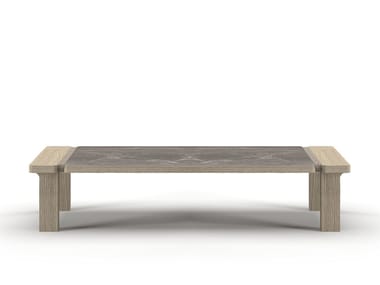 SNOC, ELYTHIA L Tavolino da giardino rettangolare in teak