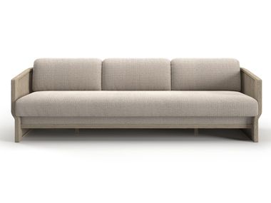 3 seater fabric garden sofa ELYTHIA SNOC