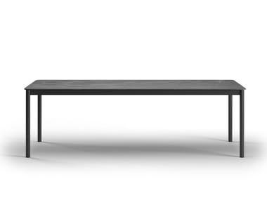 SNOC, LORVAIN Tavolo da giardino rettangolare in alluminio