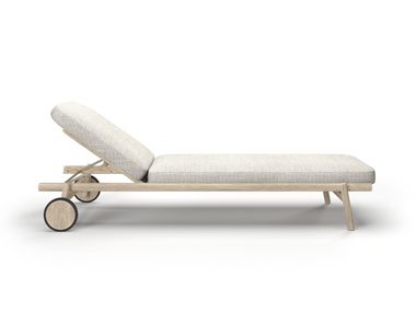 Fabric sun lounger LYORA SNOC