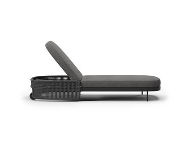 Recliner sun lounger with cushion MIURA SNOC