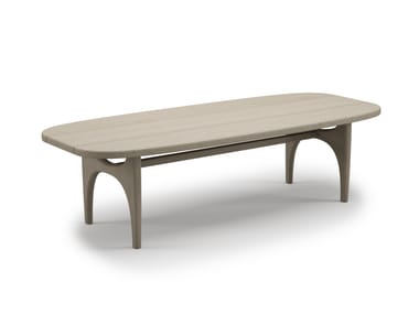 SNOC, WHALE Tavolo da giardino ovale in teak