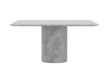 Square cement meeting table SOLID CONFERENCE TABLE ME17001 SQUARE Andreu World