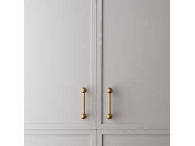 SPHERE Brass Bridge furniture handle By Lo & Co Interiors