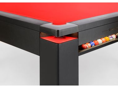 SPORT RACING Carbon fiber and leather pool table By Nuevepies