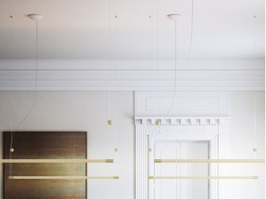 LED aluminium pendant lamp SQUIGGLE | Aluminium pendant lamp Rotaliana