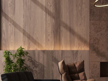 Full-body porcelain stoneware wall/floor tiles with wood effect ST. REGIS