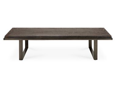 Low rectangular metal coffee table STABILITY Ethnicraft