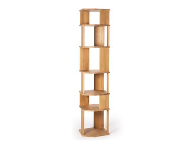 Open freestanding oak bookcase STAIRS Ethnicraft