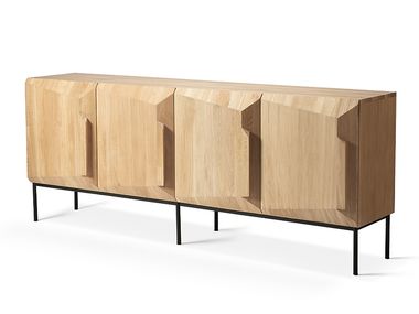Oak sideboard with doors STAIRS Ethnicraft