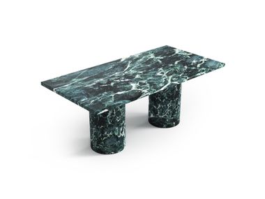Rectangular Verde Alpi marble coffee table JASPURA STONE VALLEY