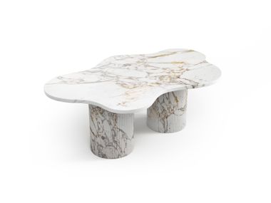 Calacatta Oro marble coffee table NUNOCA STONE VALLEY
