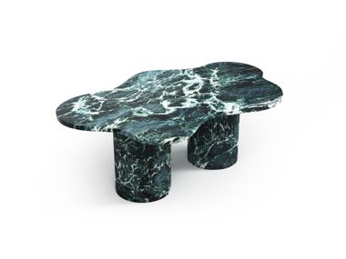 Verde Alpi marble coffee table NUNOCA STONE VALLEY
