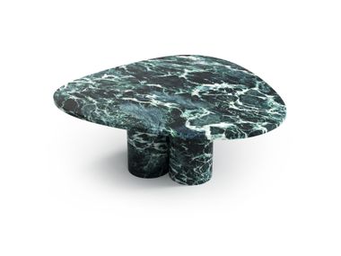 Verde Alpi marble coffee table RIVAGE STONE VALLEY