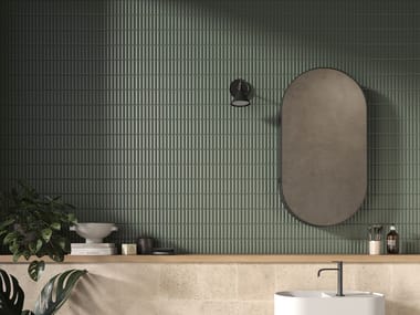 STON, MONASTEROLI Rivestimento in ceramica a pasta bianca