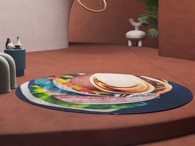 Polyamide rug STRATI DI MEMORIA INK.RUGS
